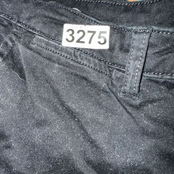 George Black Flat Front Cotton Blend Shorts - Picture 5 of 5